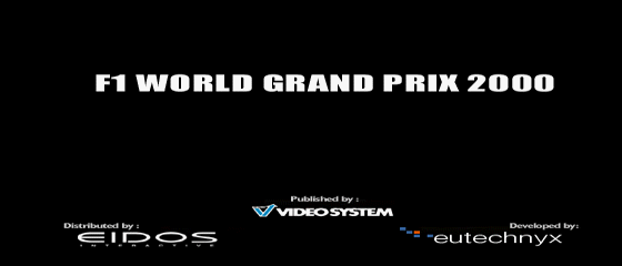 F1 World Grand Prix 2000 Title Screen